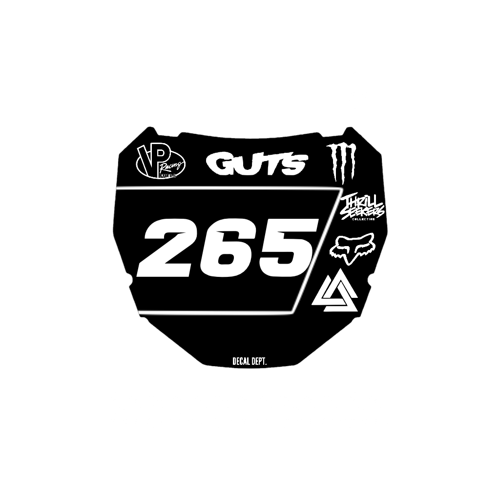 ODI Plate Decal