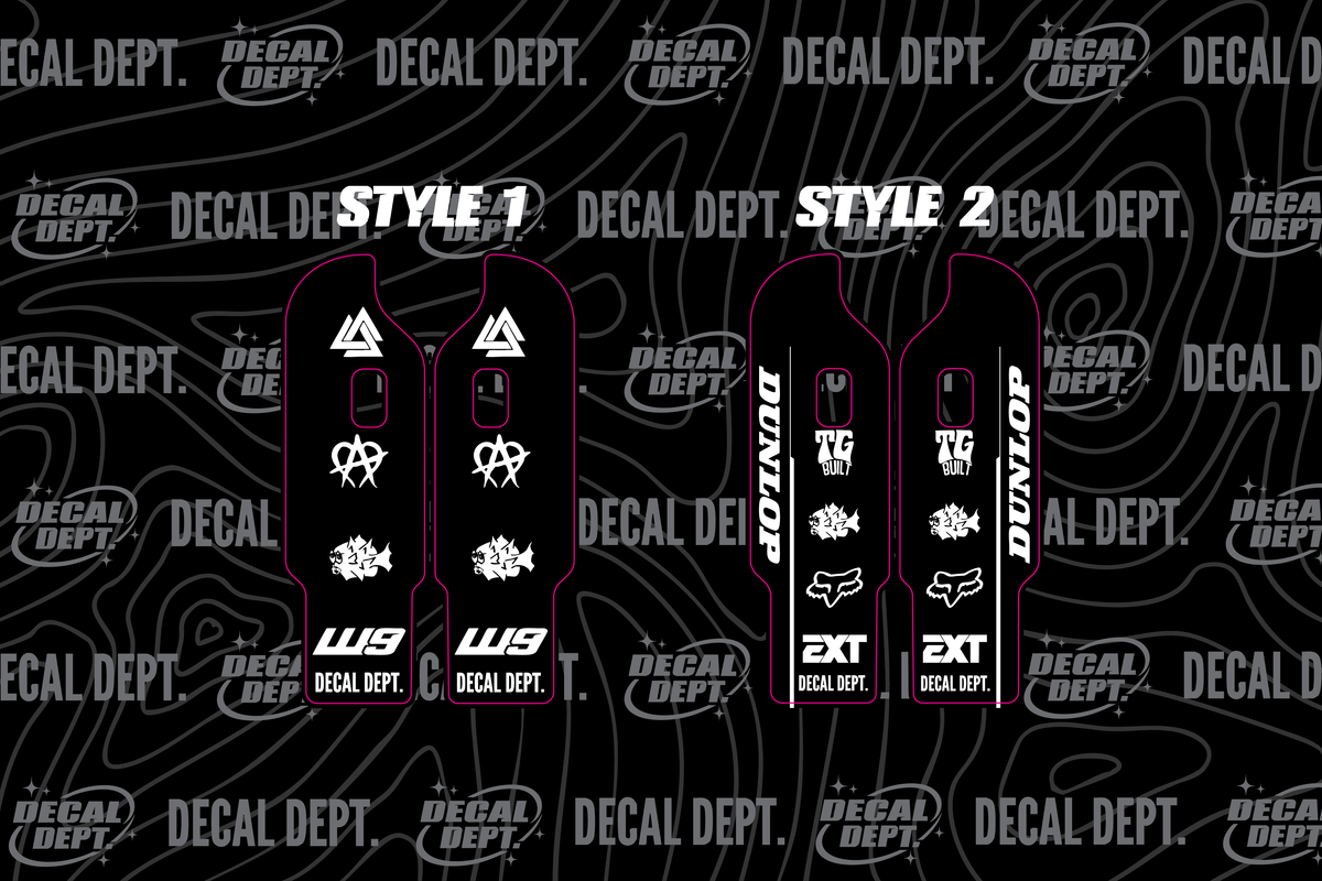 DNM Fork Guard Decal