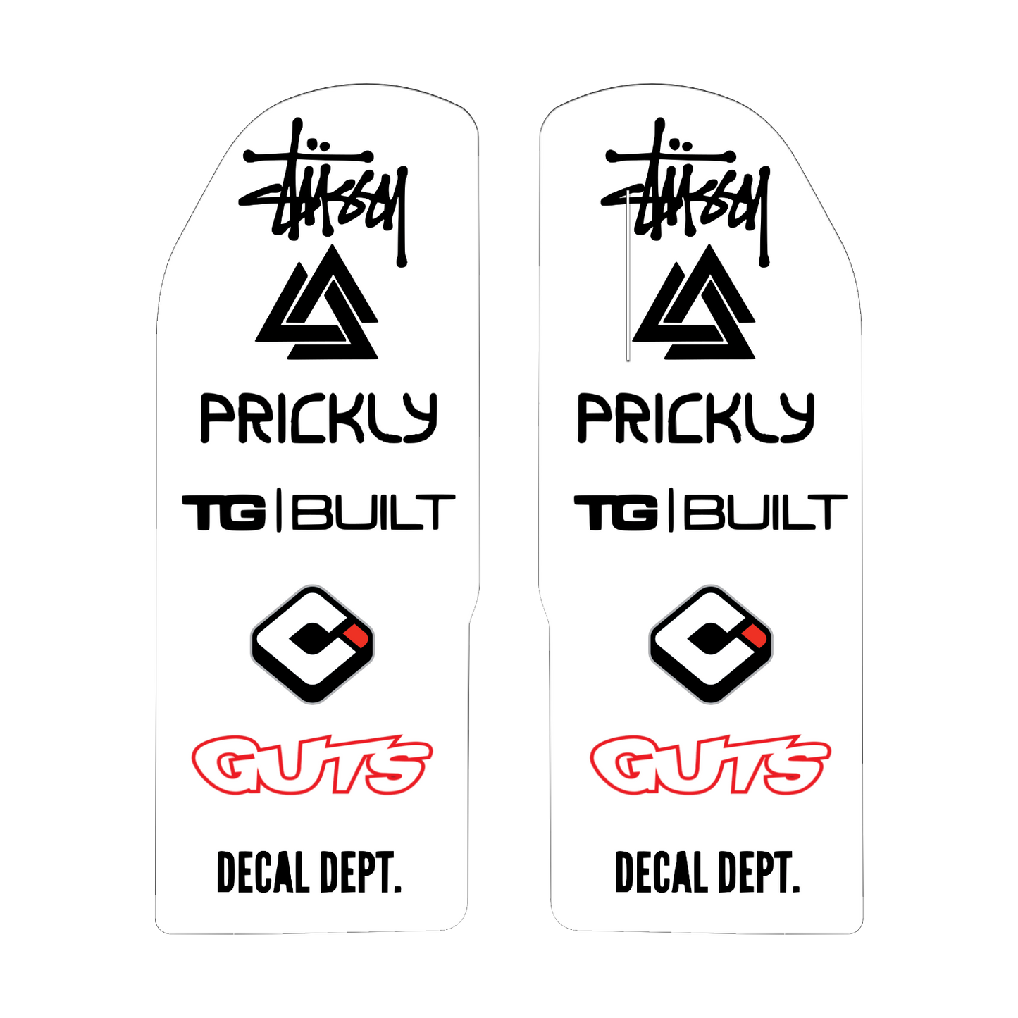 RTR Fork Guard Decal