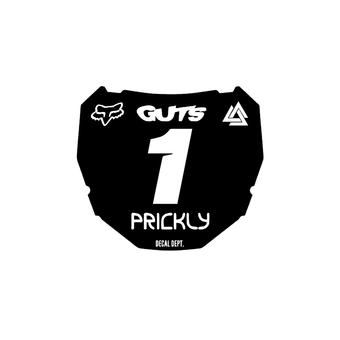 ODI Plate Decal