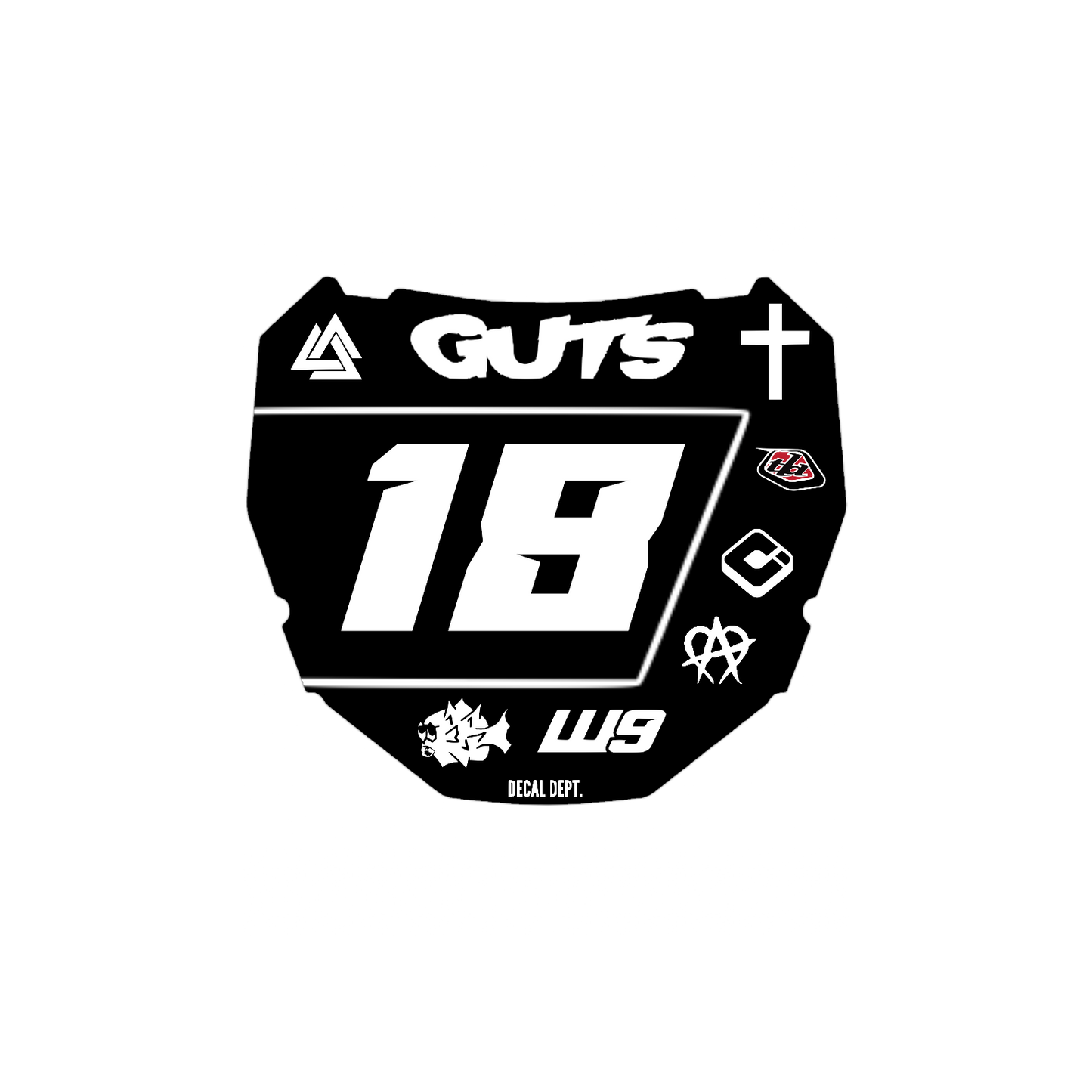 ODI Plate Decal