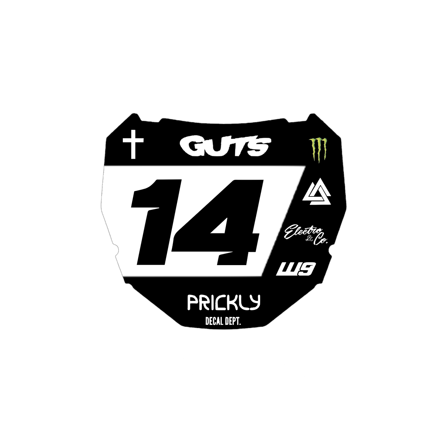 ODI Plate Decal