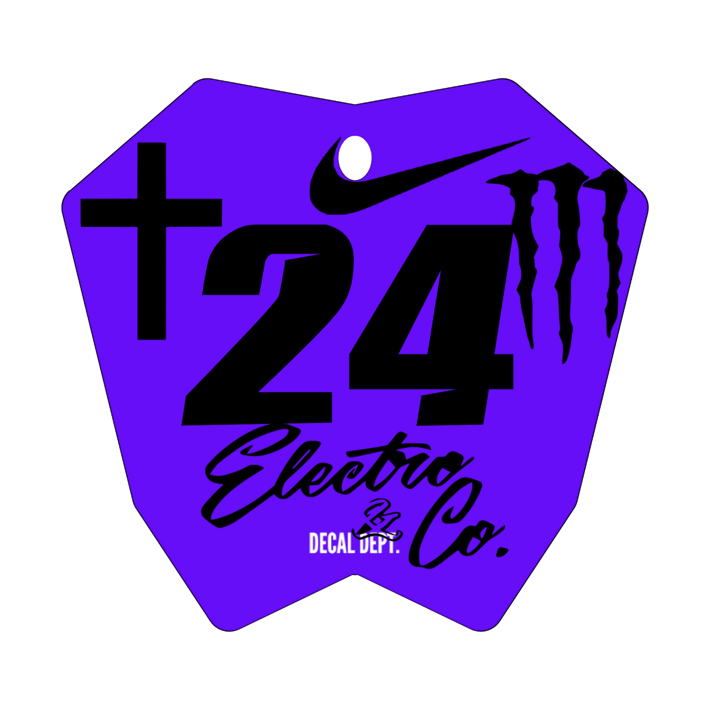 RTR Plate Decal