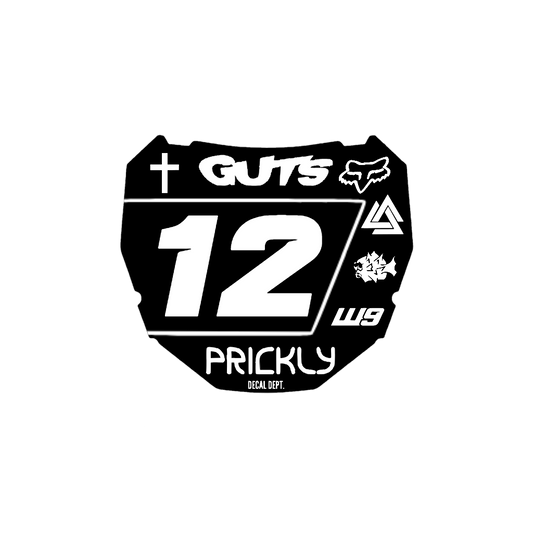 ODI Plate Decal