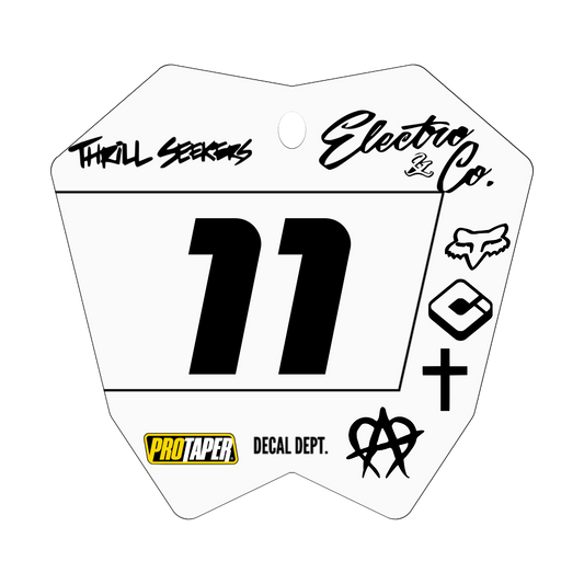 RTR Plate Decal