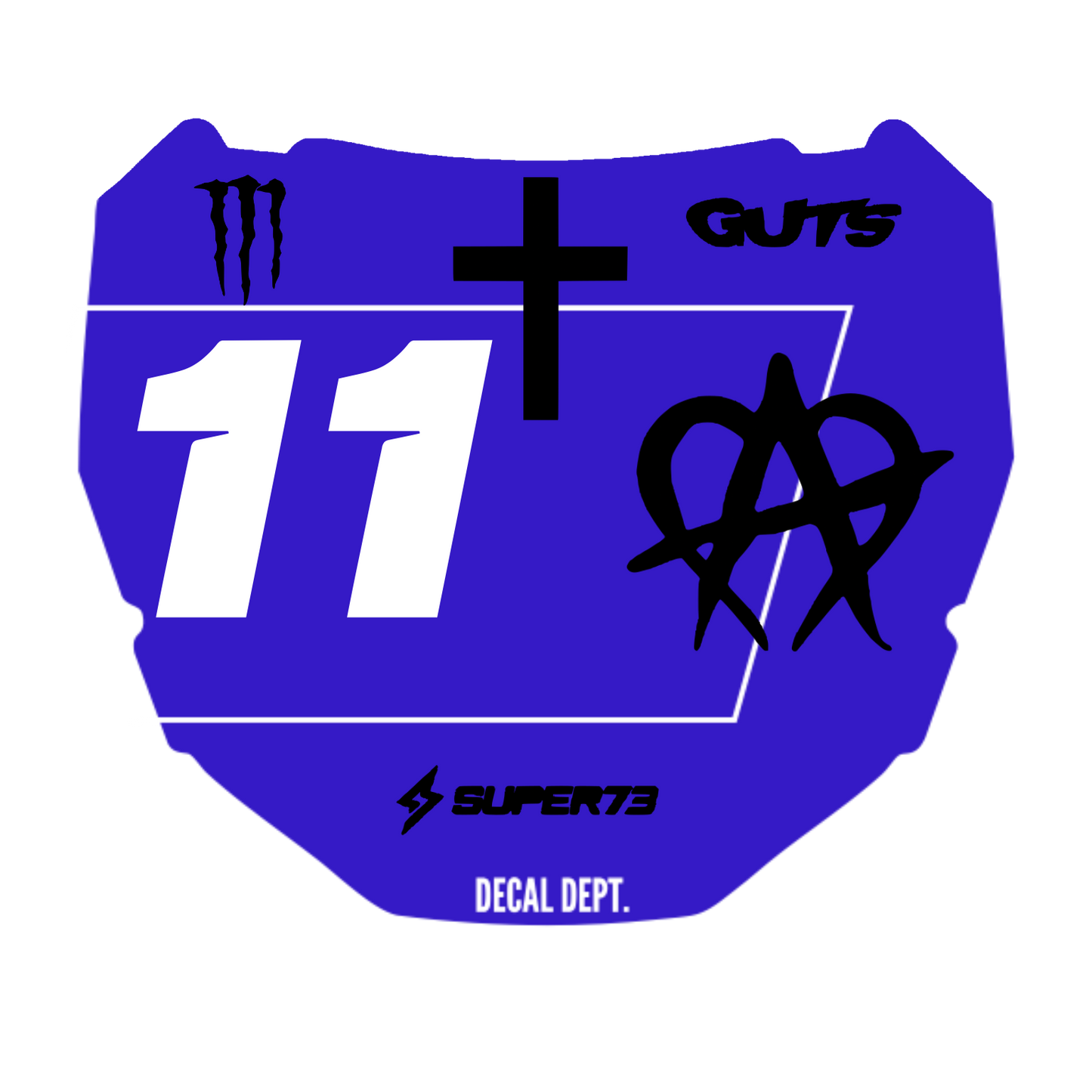ODI Plate Decal