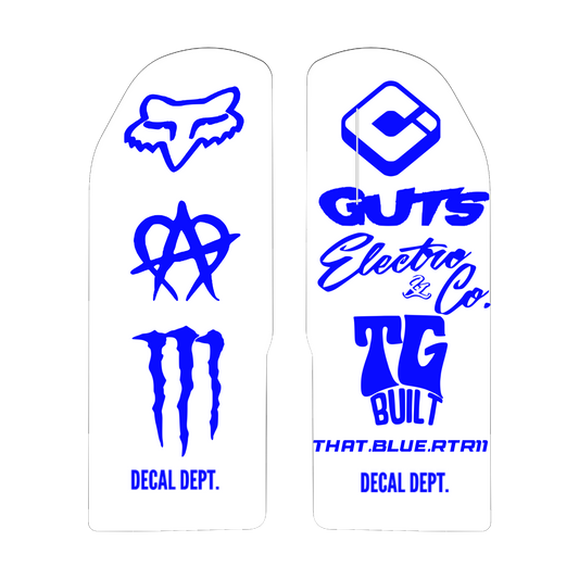 RTR Fork Guard Decal