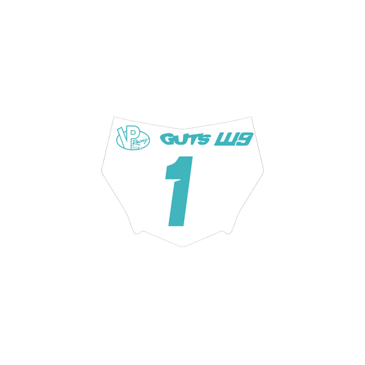 Motocutz Plate Decal
