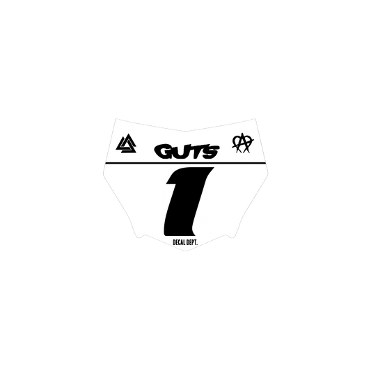 Motocutz Plate Decal