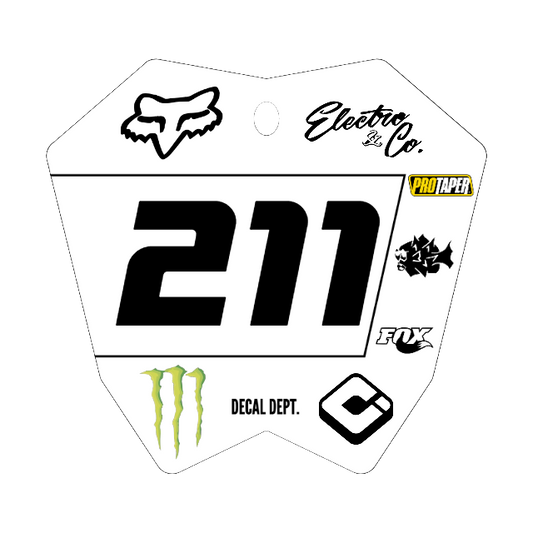 RTR Plate Decal