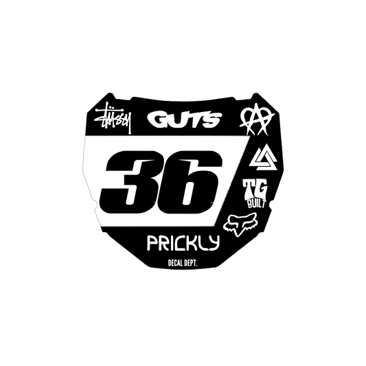 ODI Plate Decal