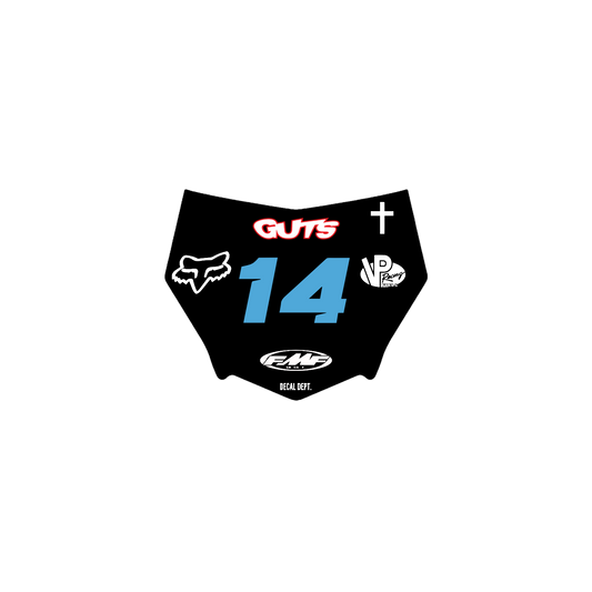Motocutz Plate Decal