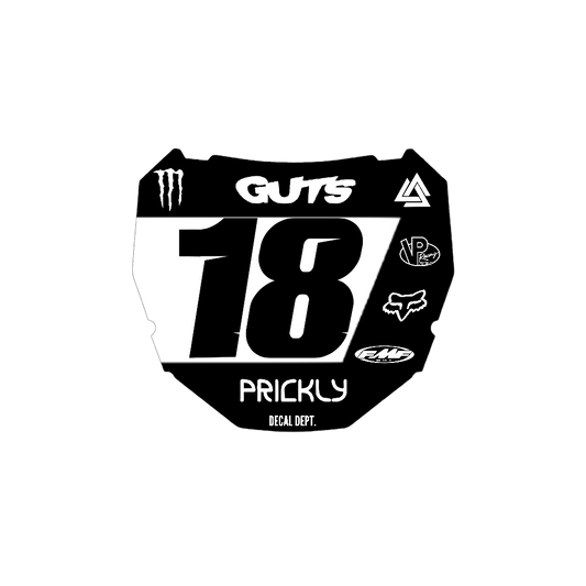 ODI Plate Decal
