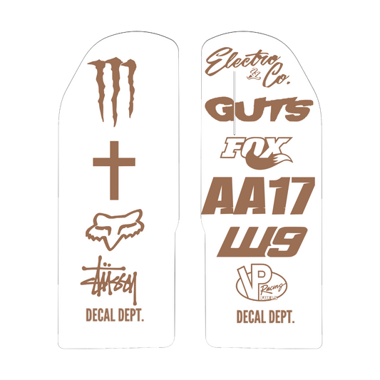RTR Fork Guard Decal