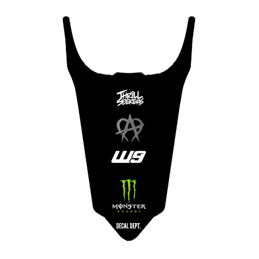 Long Surron Rear Fender Decal