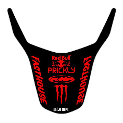 Short Surron Rear Fender Decal