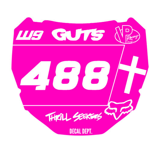 ODI Plate Decal