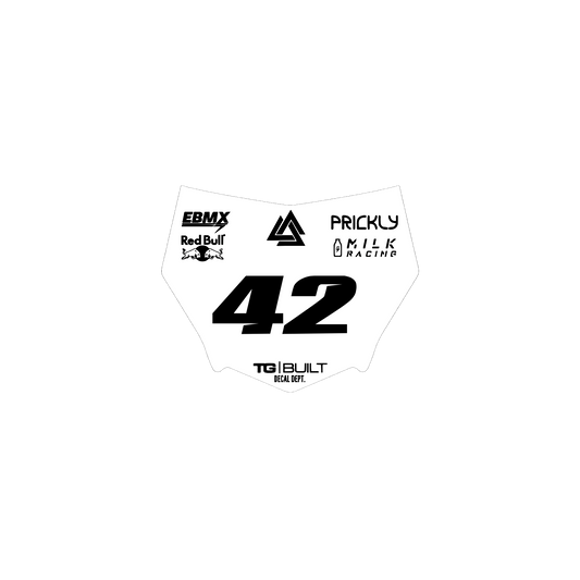 Motocutz Plate Decal