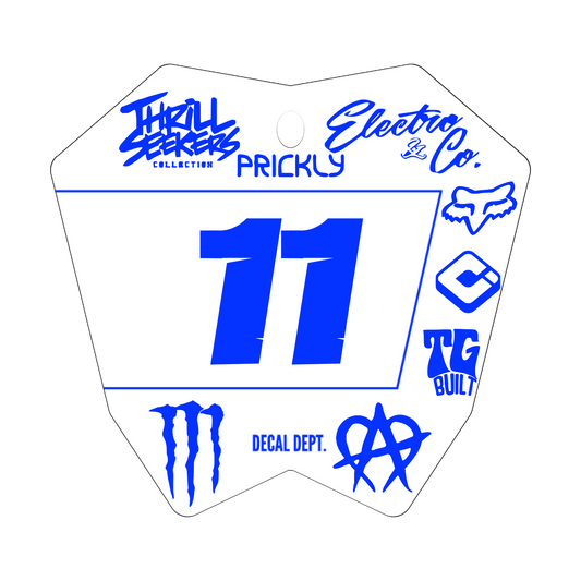 RTR Plate Decal