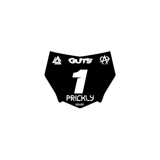 Motocutz Plate Decal