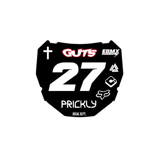 ODI Plate Decal