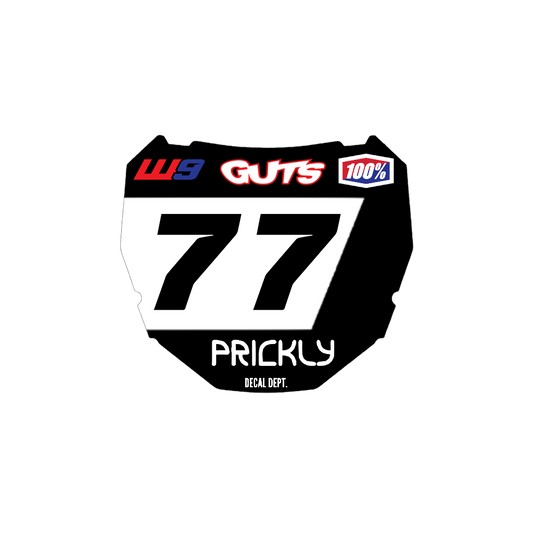 ODI Plate Decal