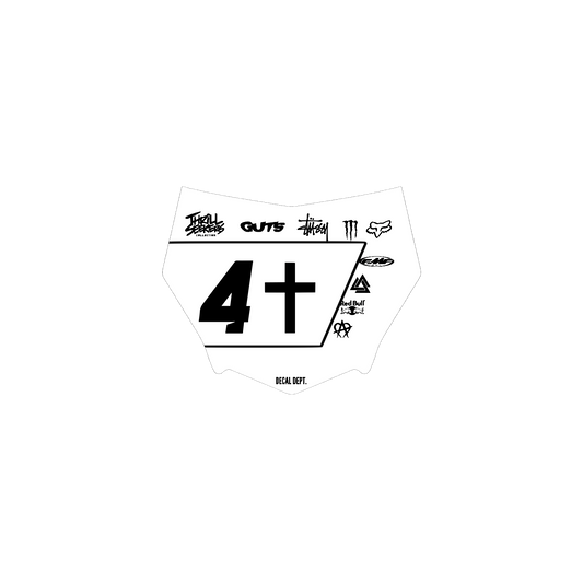 Motocutz Plate Decal