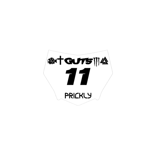 Motocutz Plate Decal