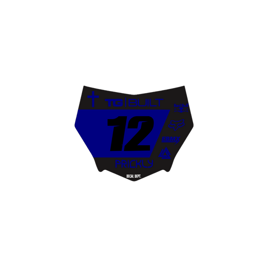 Motocutz Plate Decal
