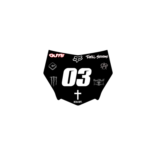 Motocutz Plate Decal
