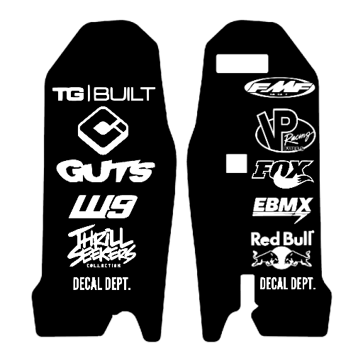 Ultra Bee Fork Guard Decal
