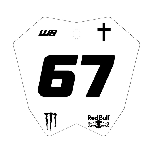 RTR Plate Decal