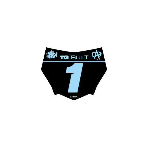 Motocutz Plate Decal