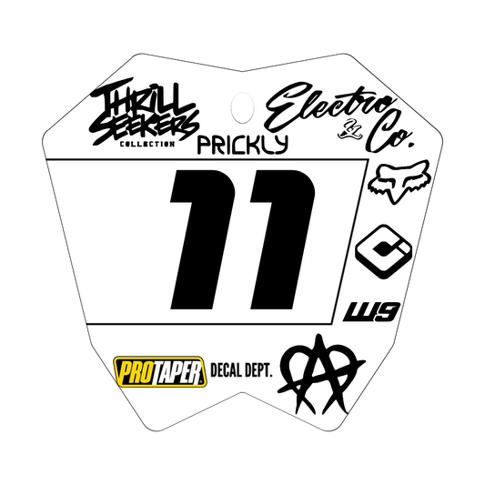 RTR Plate Decal