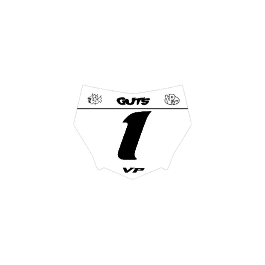 Motocutz Plate Decal