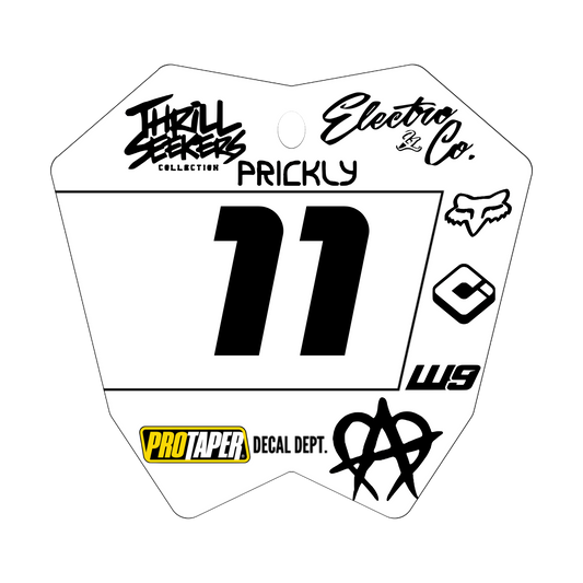 RTR Plate Decal