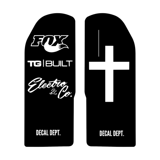 RTR Fork Guard Decal