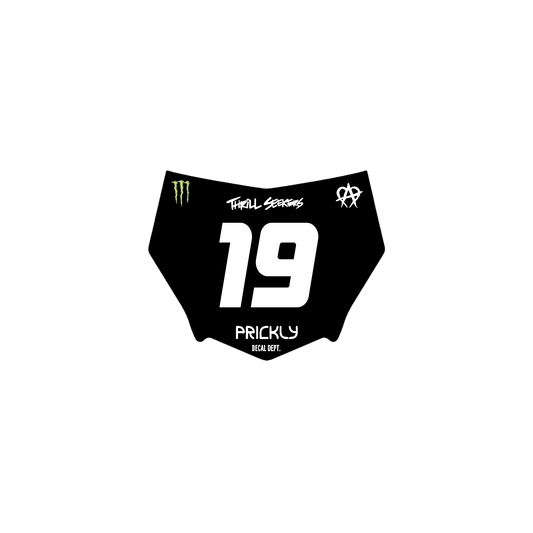Motocutz Plate Decal