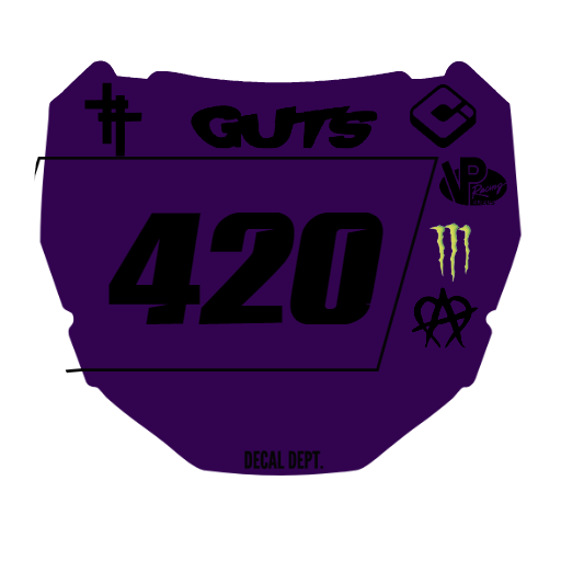 ODI Plate Decal