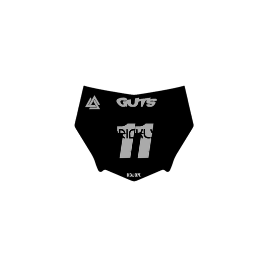 Motocutz Plate Decal