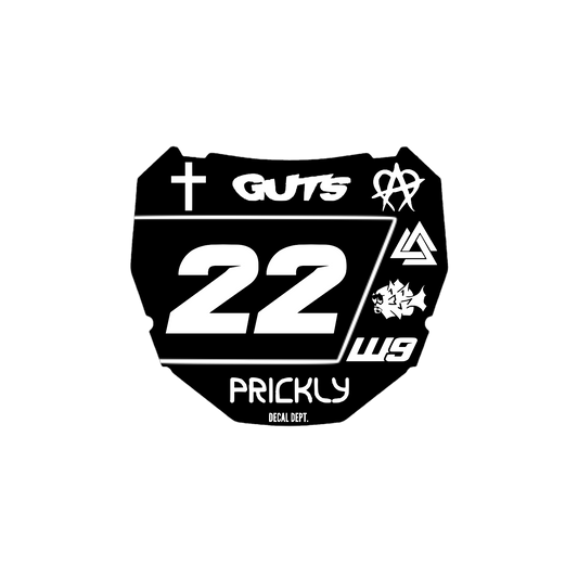 ODI Plate Decal