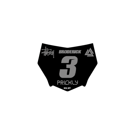 Motocutz Plate Decal