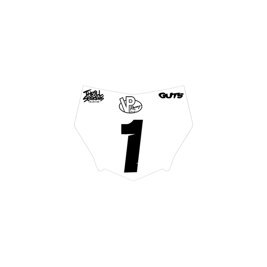 Motocutz Plate Decal