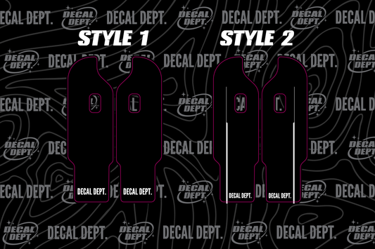 Custom DNM Fork Guard Decal