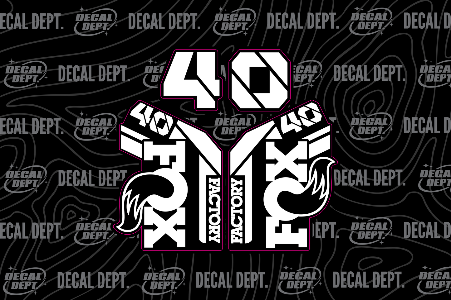 Fox 40 Decals