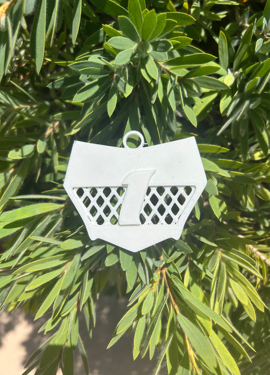 Motocutz Plate Keychain