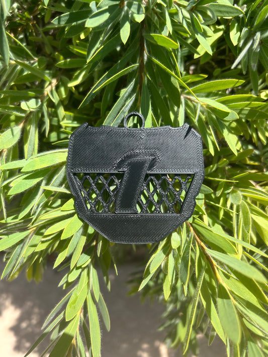 ODI Plate Keychain