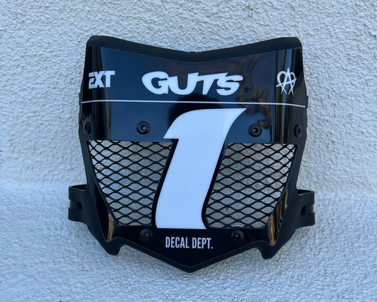 Custom Vented Motocutz Plate - Read Description