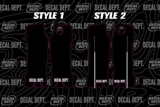 Custom KKE Fork Guard Decal