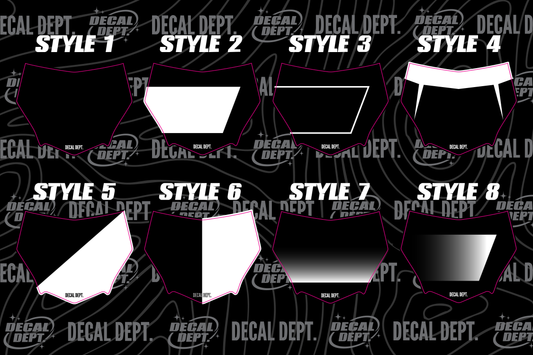 Custom Motocutz Plate Decal